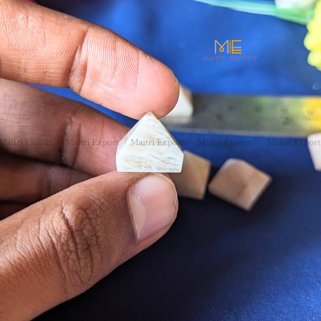 Crystal stone pyramids, mini ( 0.5 inch )-Maitri Export | Crystals Store