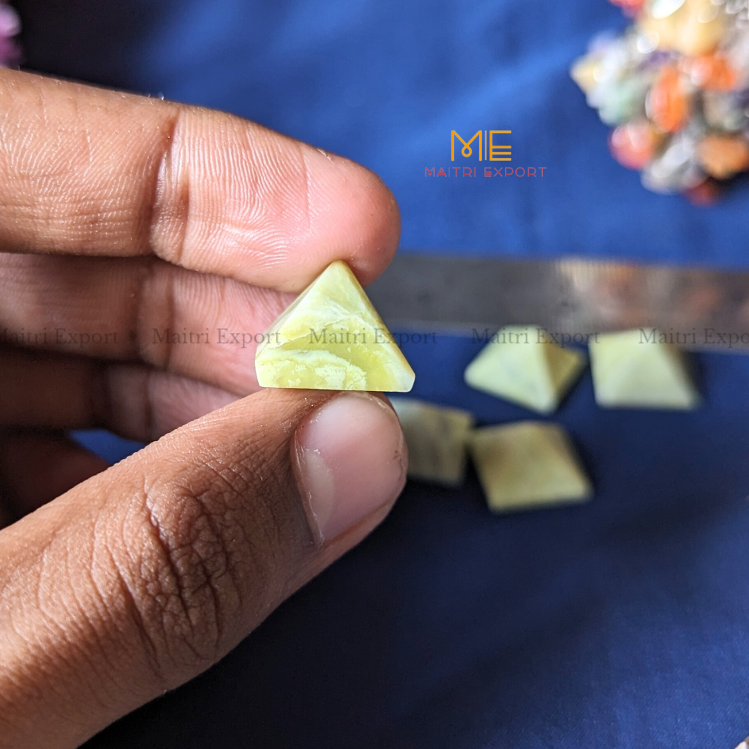 Crystal stone pyramids, mini ( 0.5 inch )-Maitri Export | Crystals Store