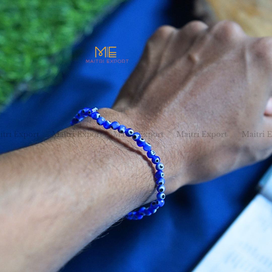 Evil Eye Crystal Healing Bracelet-Maitri Export | Crystals Store