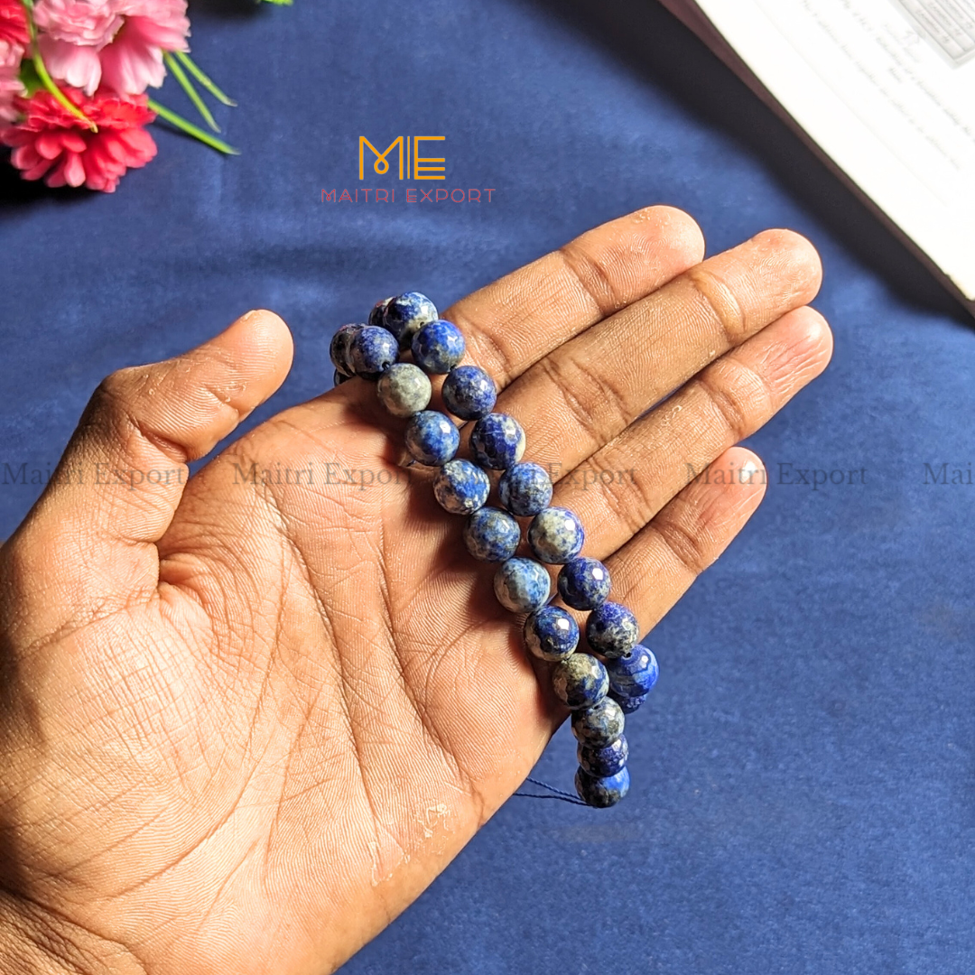 Loose 10mm Crystal Beads Faceted / Diamond cut Line for Bracelets / Jewellery-Lapis-Maitri Export | Crystals Store