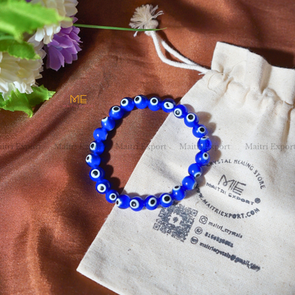 Evil Eye Crystal Healing Bracelet-Maitri Export | Crystals Store