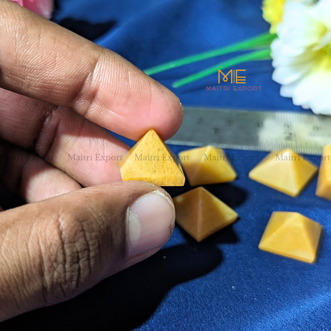 Crystal stone pyramids, mini ( 0.5 inch )-Maitri Export | Crystals Store