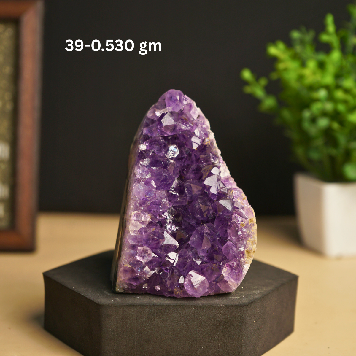 Amethyst mini / small geode-39 - 530gm-Maitri Export | Crystals Store