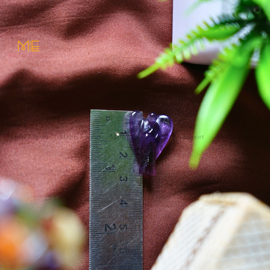Natural Crystal Stone 1 Inch Angel-Maitri Export | Crystals Store