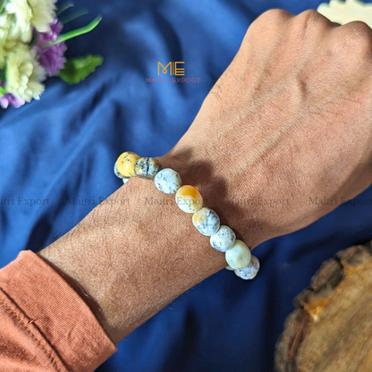 Small Tumble Crystal Beads Bracelet-Maitri Export | Crystals Store