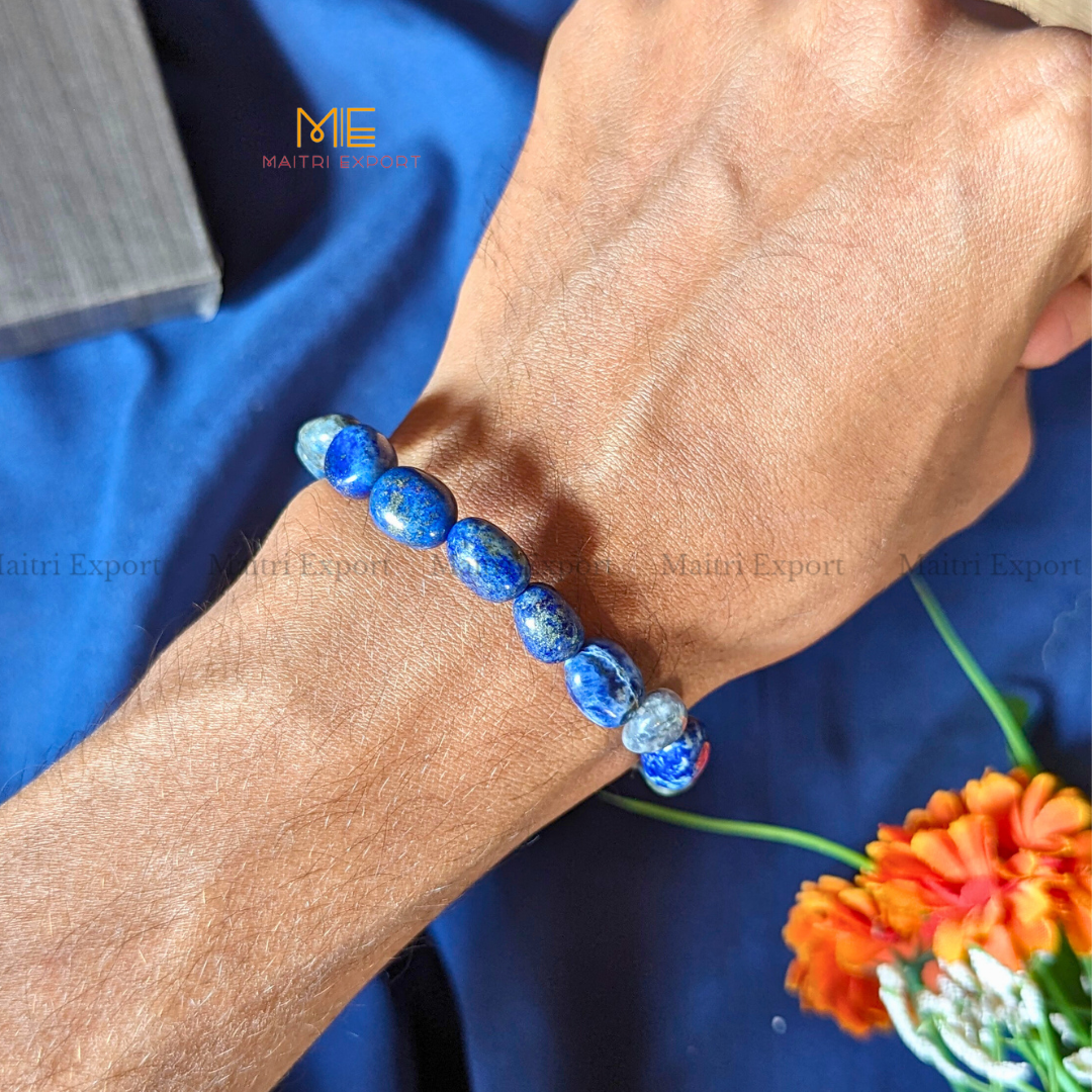 Small Tumble Crystal Beads Bracelet-Maitri Export | Crystals Store