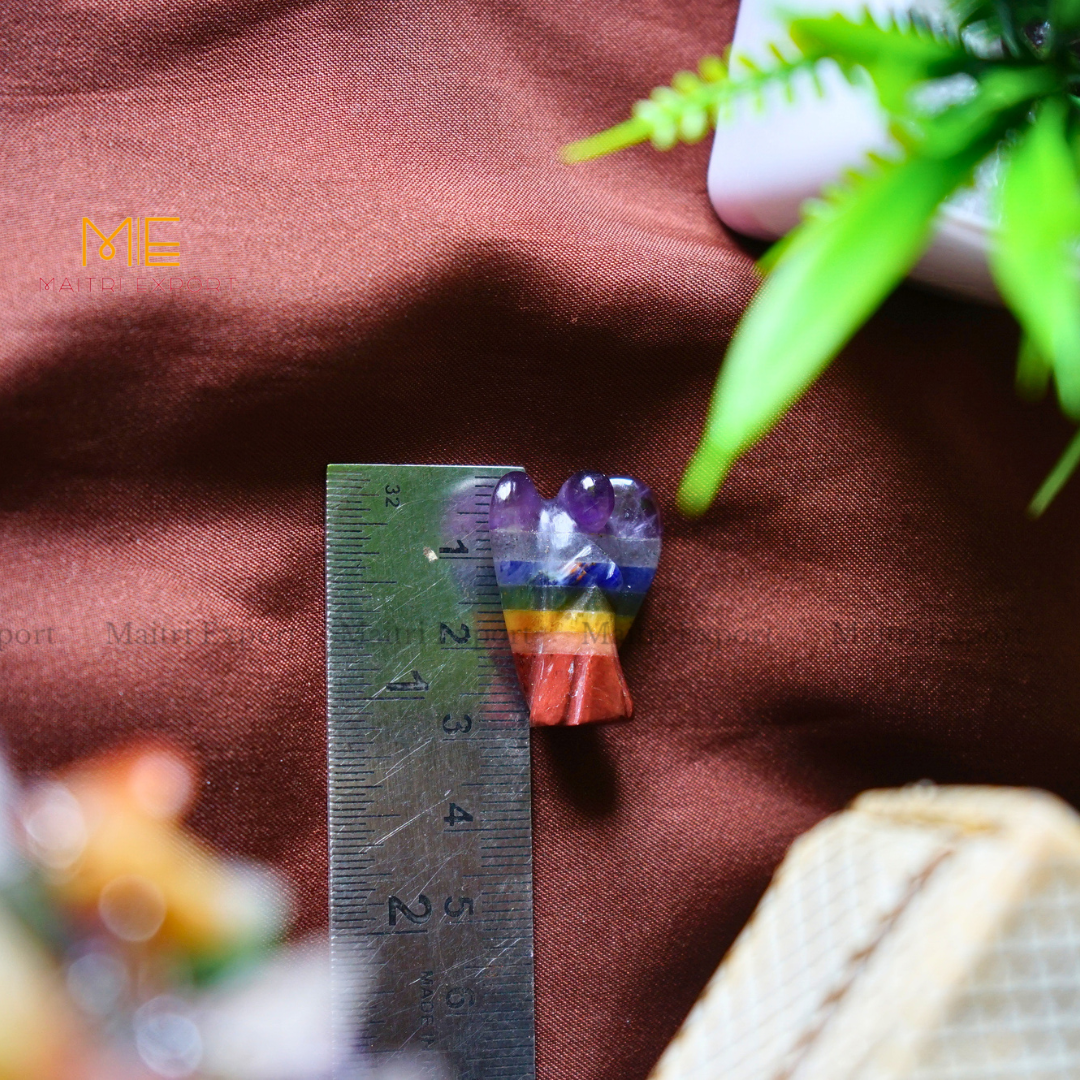 Natural Crystal Stone 1 Inch Angel-Maitri Export | Crystals Store