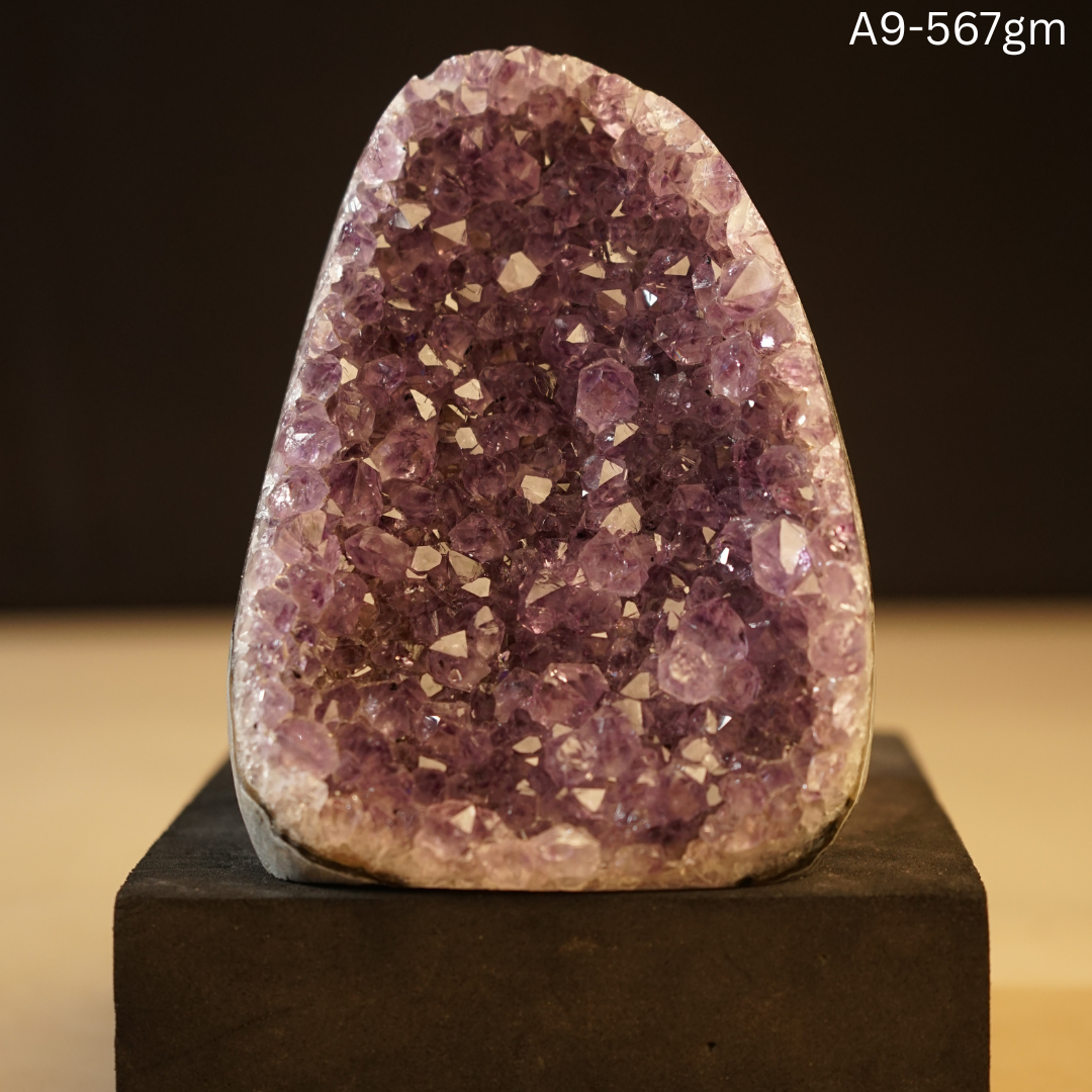 Amethyst Geode-9 - 567 gm-Maitri Export | Crystals Store
