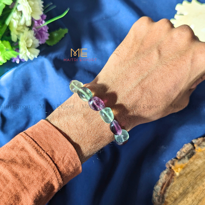 Small Tumble Crystal Beads Bracelet-Maitri Export | Crystals Store