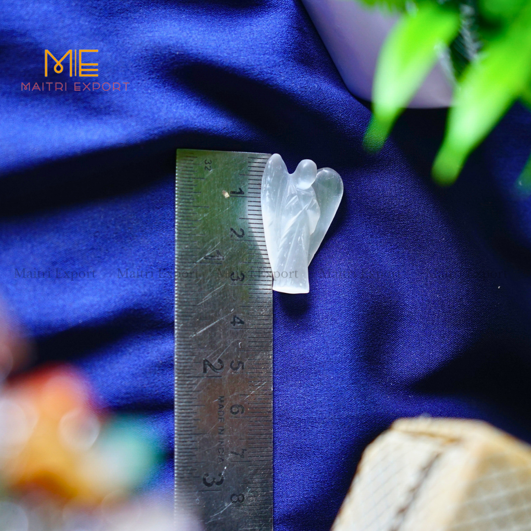 Natural Crystal Stone 1 Inch Angel-Maitri Export | Crystals Store