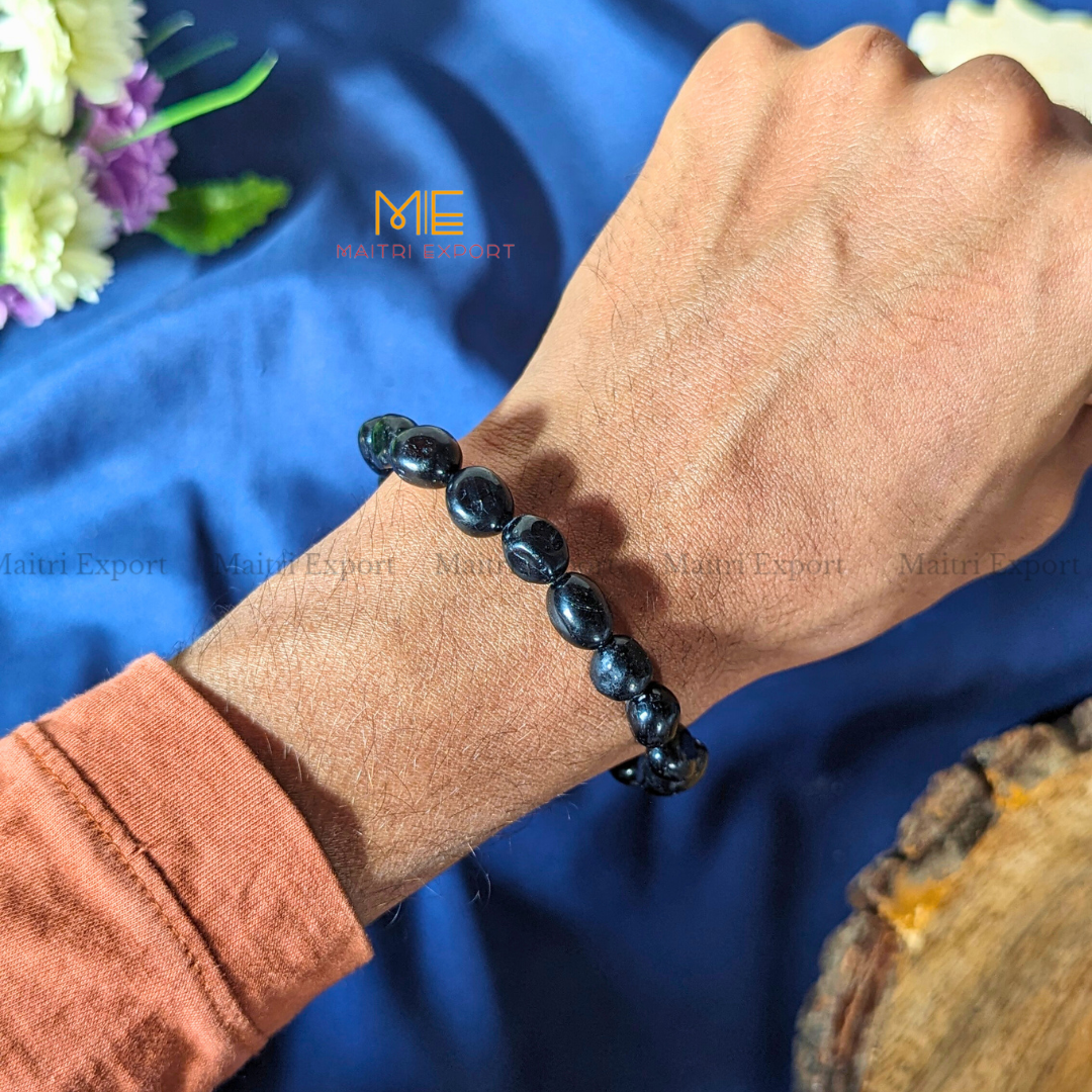 Small Tumble Crystal Beads Bracelet-Maitri Export | Crystals Store