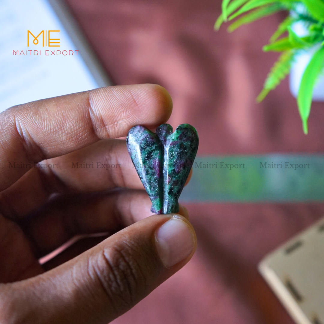 Natural Crystal Stone 1 Inch Angel-Maitri Export | Crystals Store