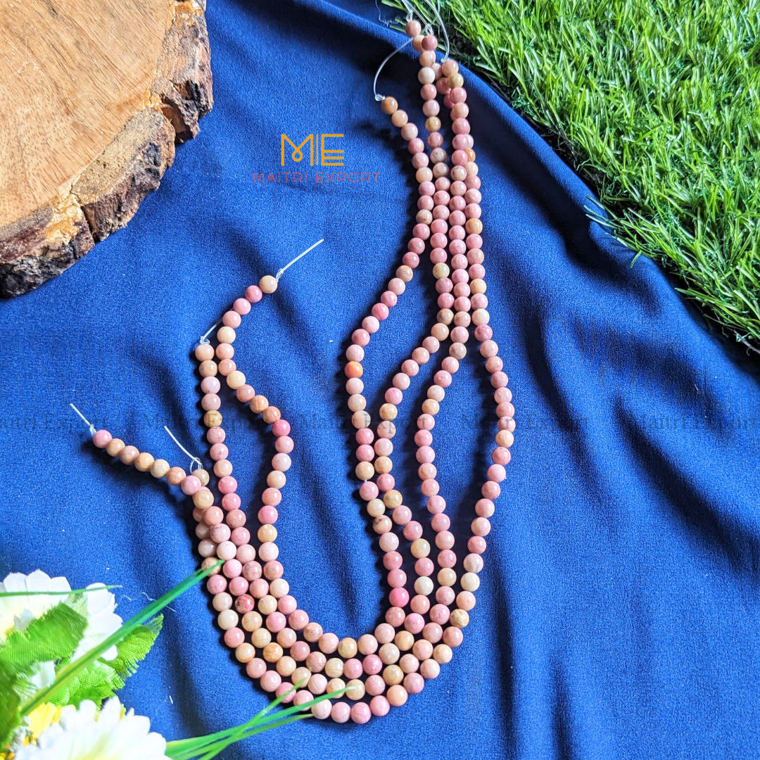 6mm loose round crystal beads strand / line-Maitri Export | Crystals Store