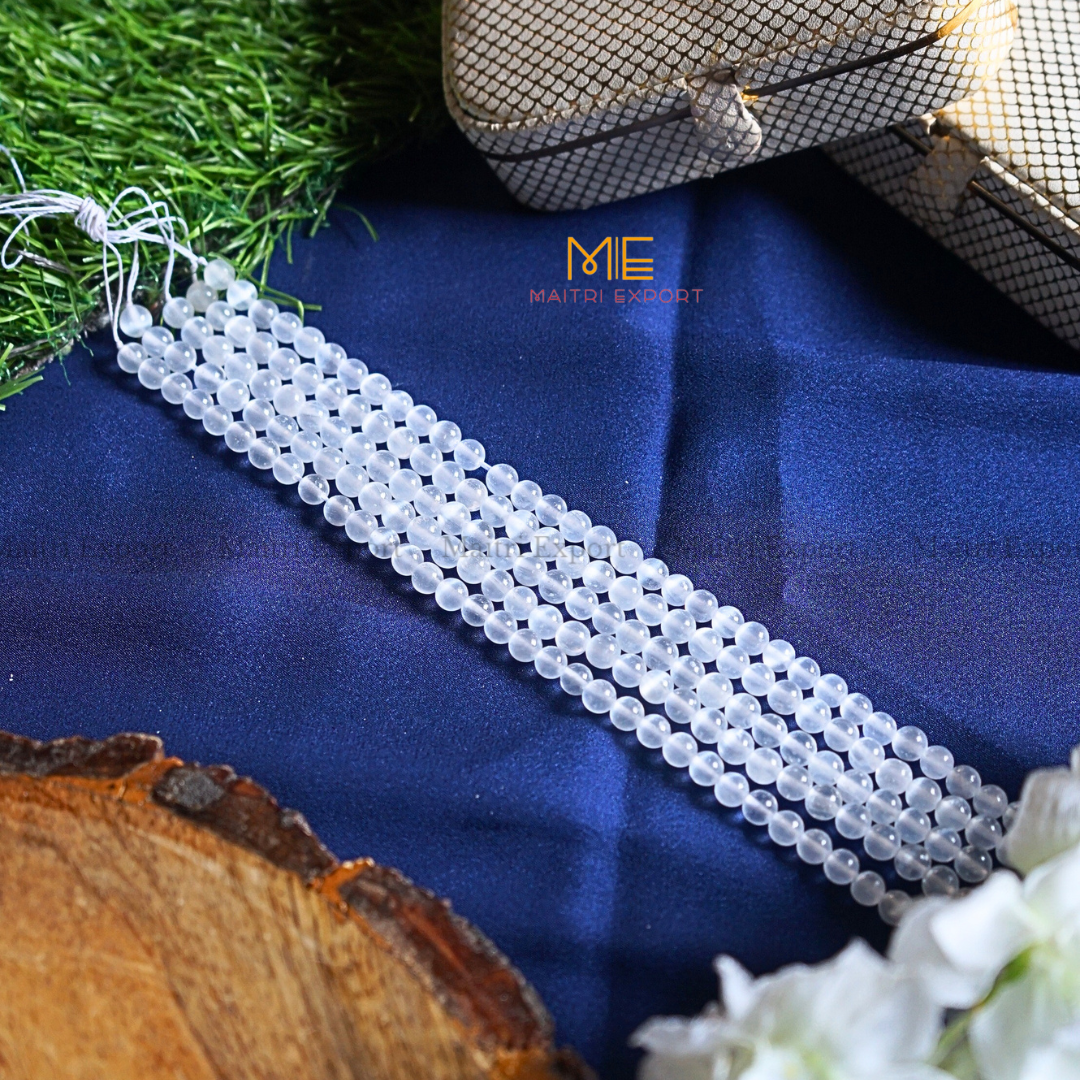 6mm loose round crystal beads strand / line-Maitri Export | Crystals Store