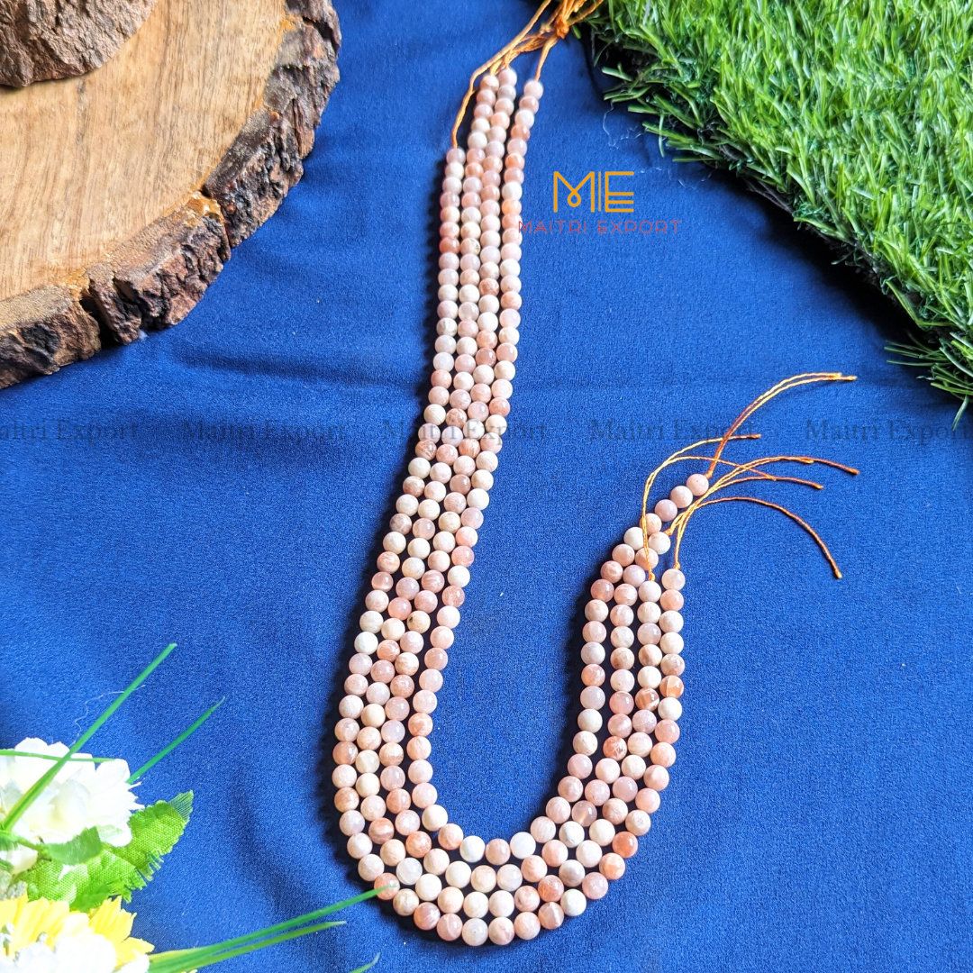 6mm loose round crystal beads strand / line-Maitri Export | Crystals Store