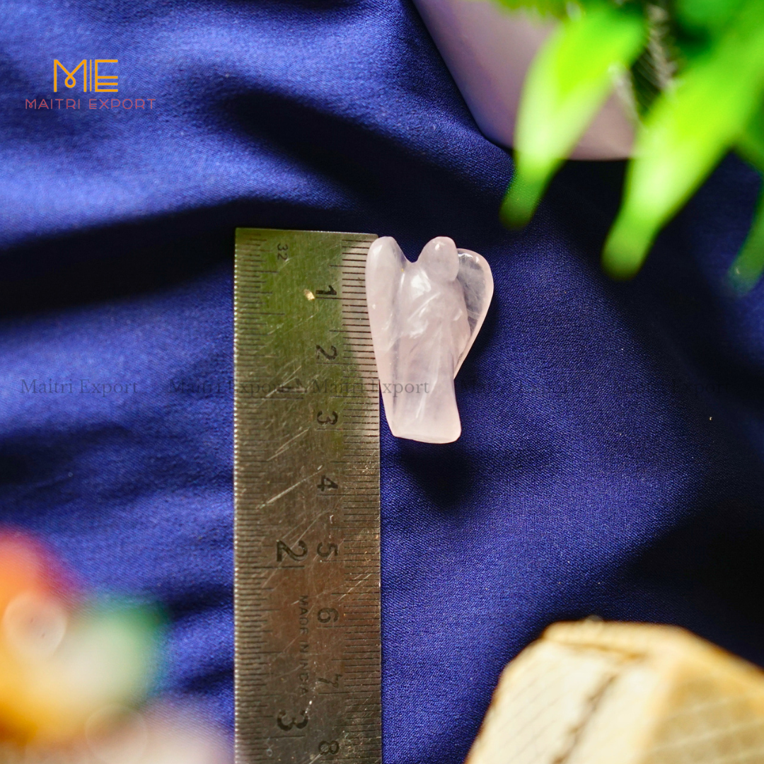 Natural Crystal Stone 1 Inch Angel-Maitri Export | Crystals Store