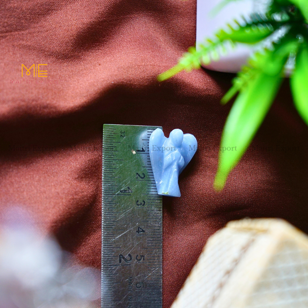 Natural Crystal Stone 1 Inch Angel-Maitri Export | Crystals Store