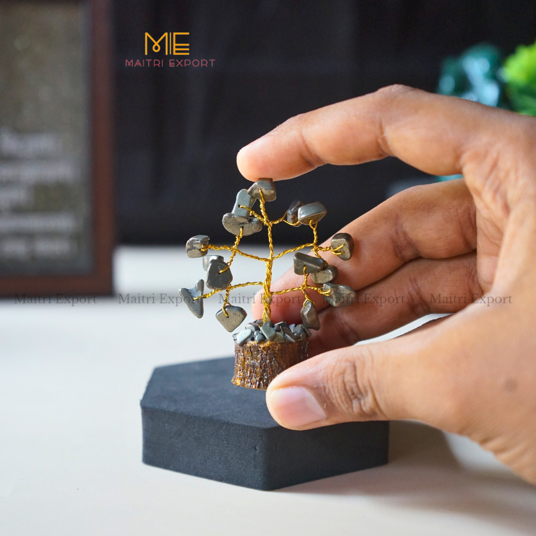 Mini tree ( 15 beads )-pyrite-Maitri Export | Crystals Store