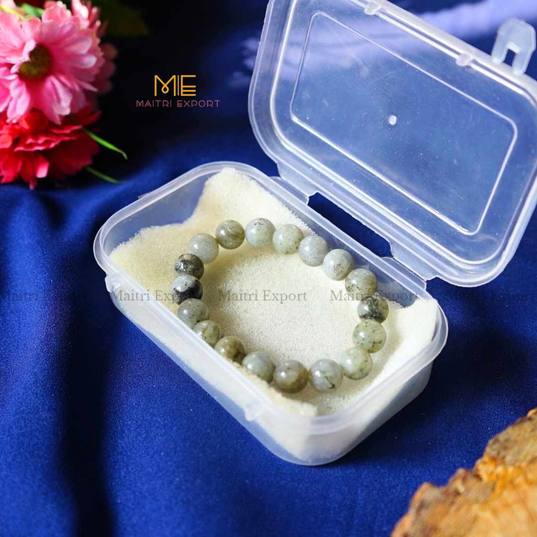 Labradorite Natural Crystal Healing Bracelet-Maitri Export | Crystals Store