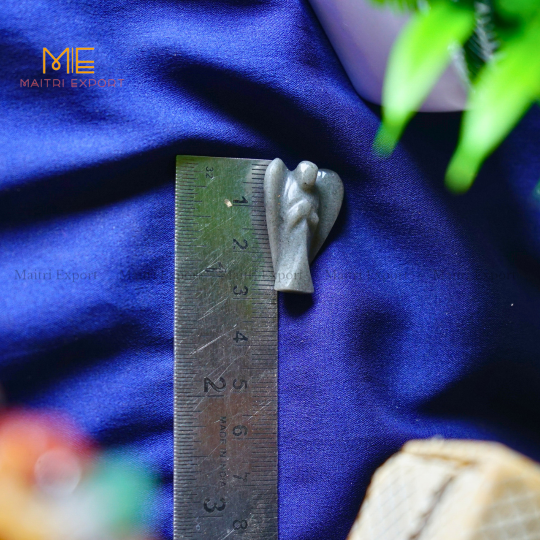 Natural Crystal Stone 1 Inch Angel-Maitri Export | Crystals Store