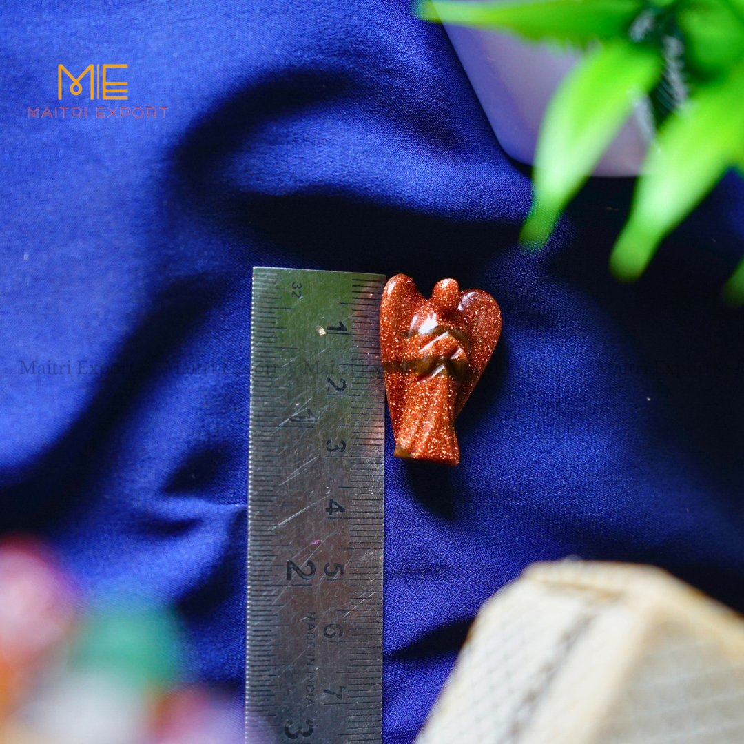 Natural Crystal Stone 1 Inch Angel-Maitri Export | Crystals Store