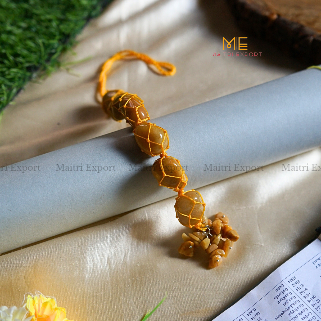 Natural Healing Crystal Stone Tumble Stone with Chips Hanger-Maitri Export | Crystals Store