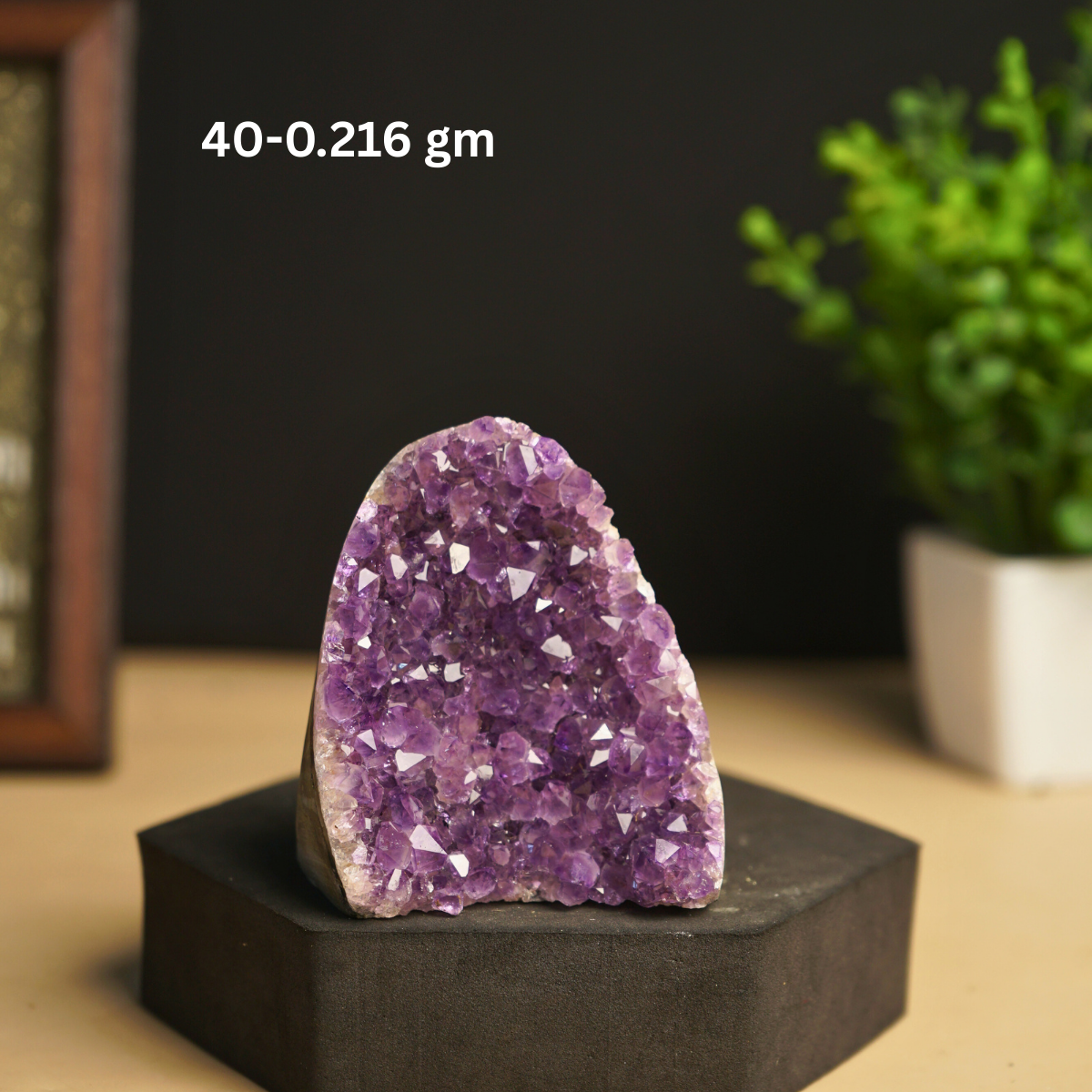 Amethyst mini / small geode-40 - 216gm-Maitri Export | Crystals Store