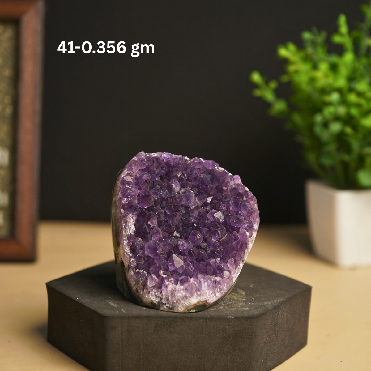 Amethyst mini / small geode-41 - 356gm-Maitri Export | Crystals Store