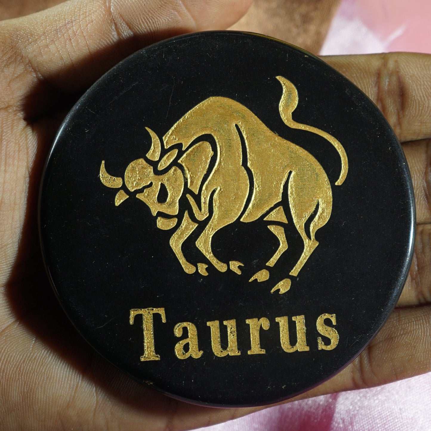 Black 3 Inch Carving Plate