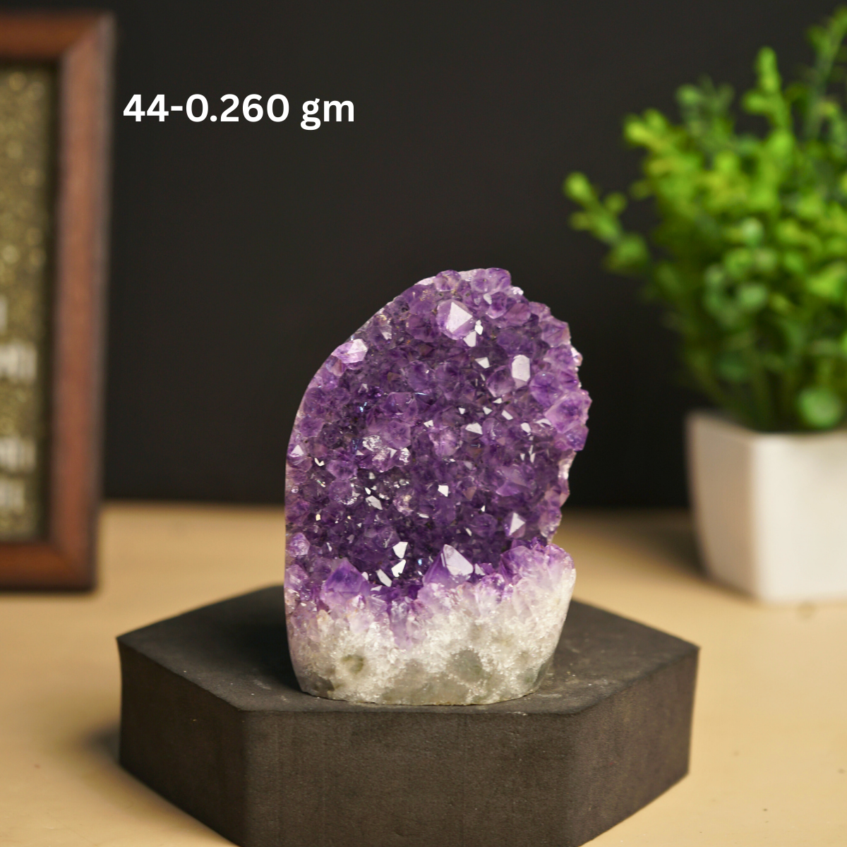 Amethyst mini / small geode-44 - 260gm-Maitri Export | Crystals Store