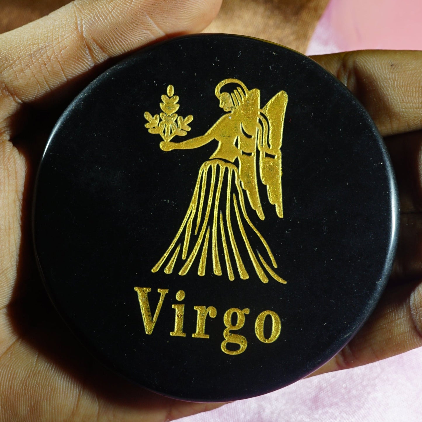 Black 3 Inch Carving Plate