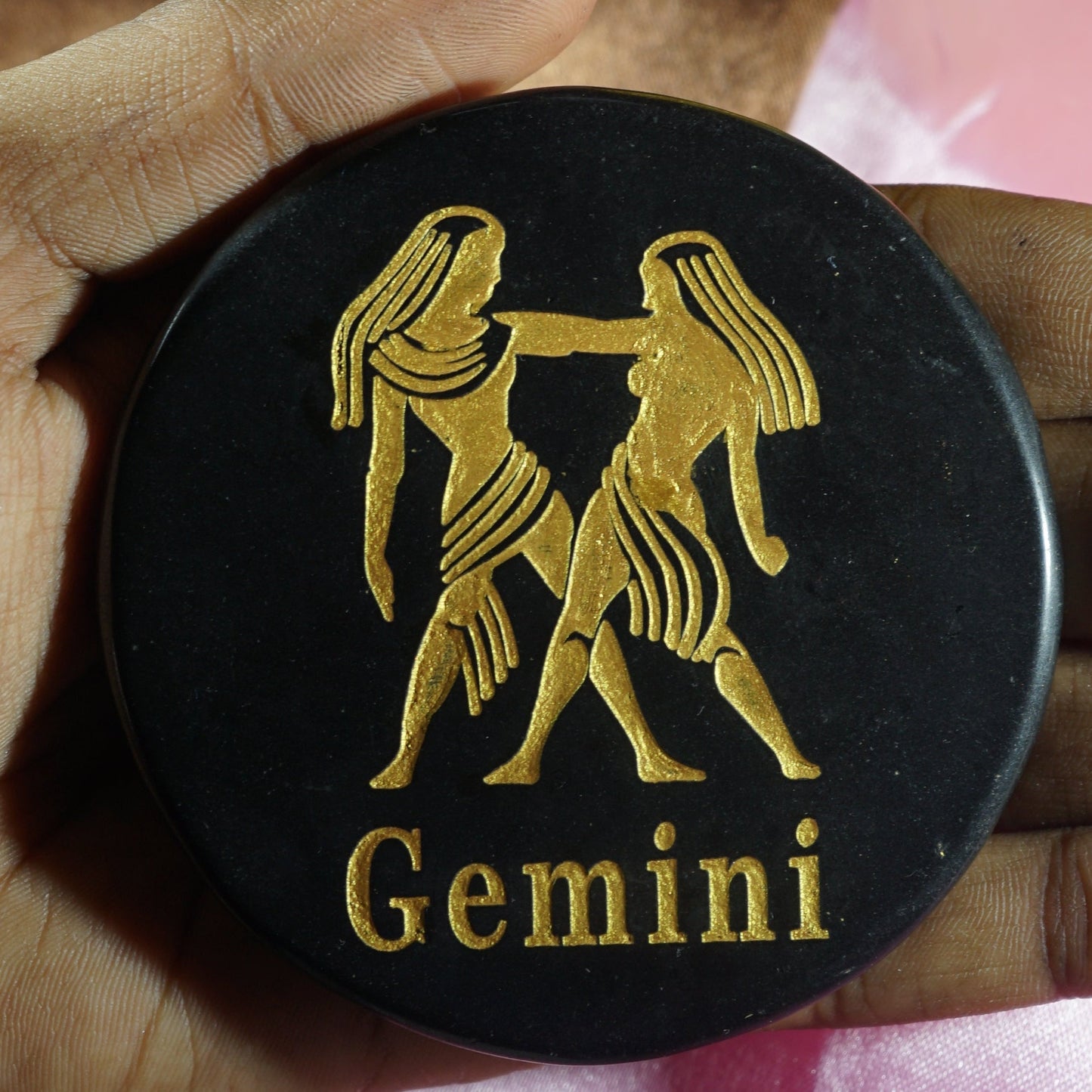 Black 3 Inch Carving Plate