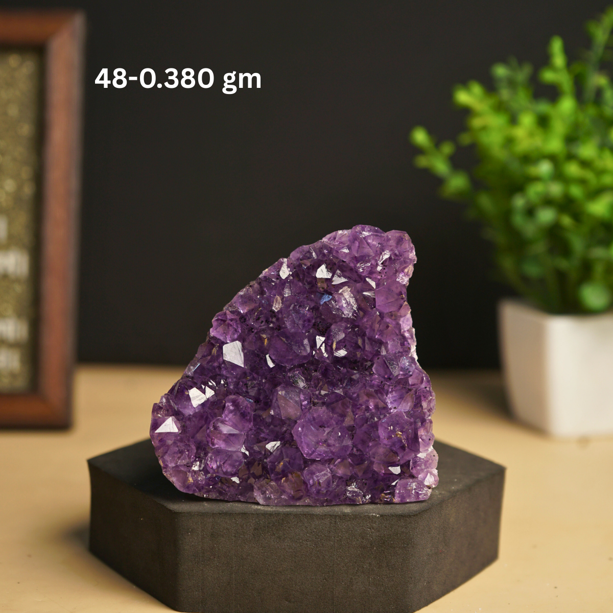 Amethyst mini / small geode-48 -380gm-Maitri Export | Crystals Store