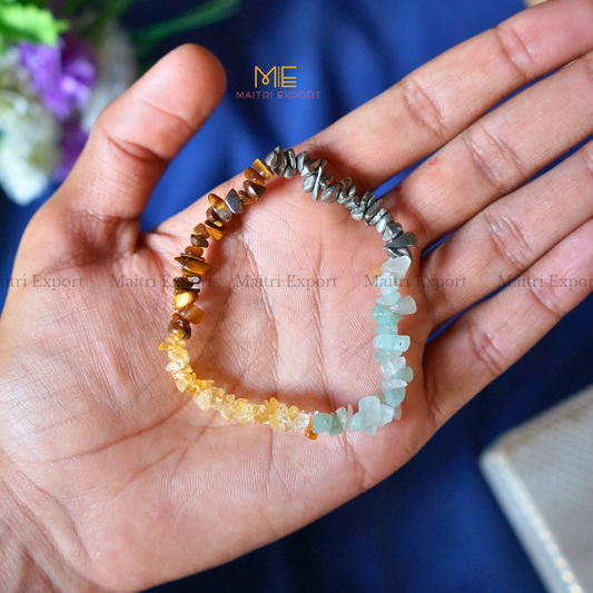 Money Magnet Chips Bracelet-Maitri Export | Crystals Store