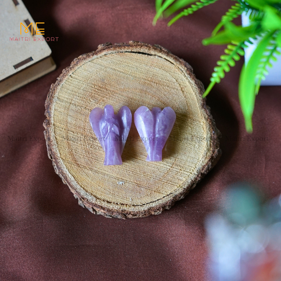 Natural Crystal Stone 1 Inch Angel-Maitri Export | Crystals Store