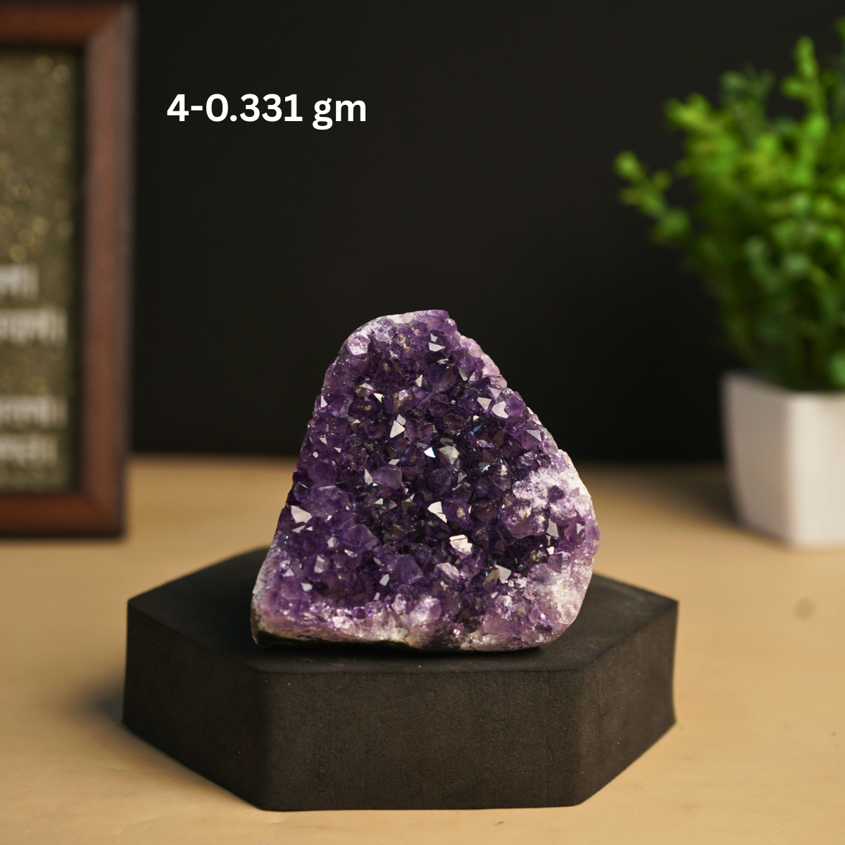 Amethyst mini / small geode-4 - 331gm-Maitri Export | Crystals Store