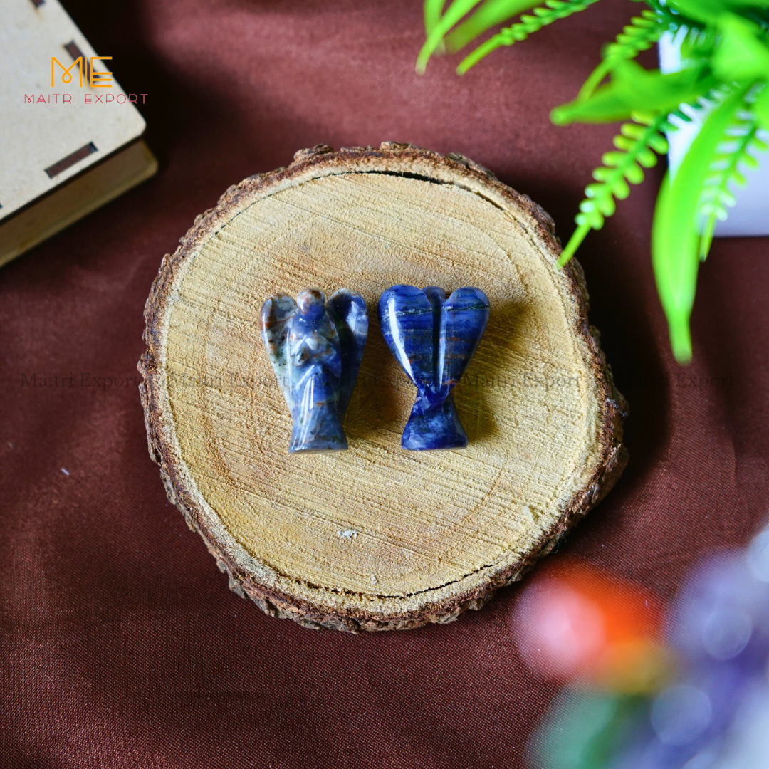 Natural Crystal Stone 1 Inch Angel-Maitri Export | Crystals Store