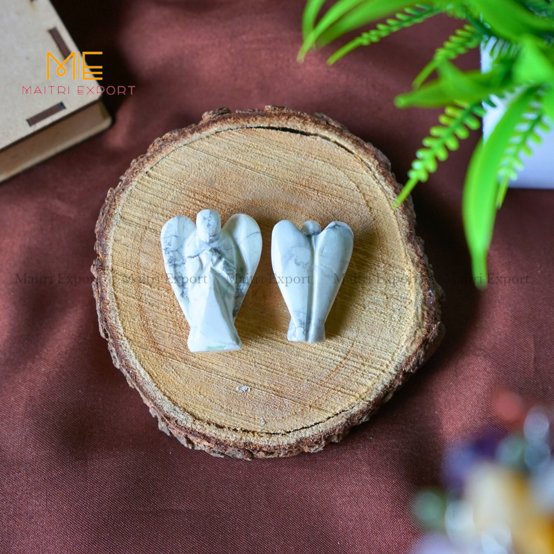 Natural Crystal Stone 1 Inch Angel-Maitri Export | Crystals Store