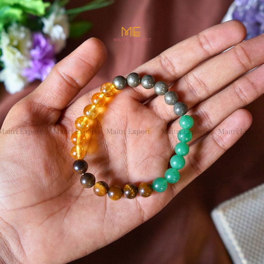 Money Magnet Bracelet-8mm-Maitri Export | Crystals Store