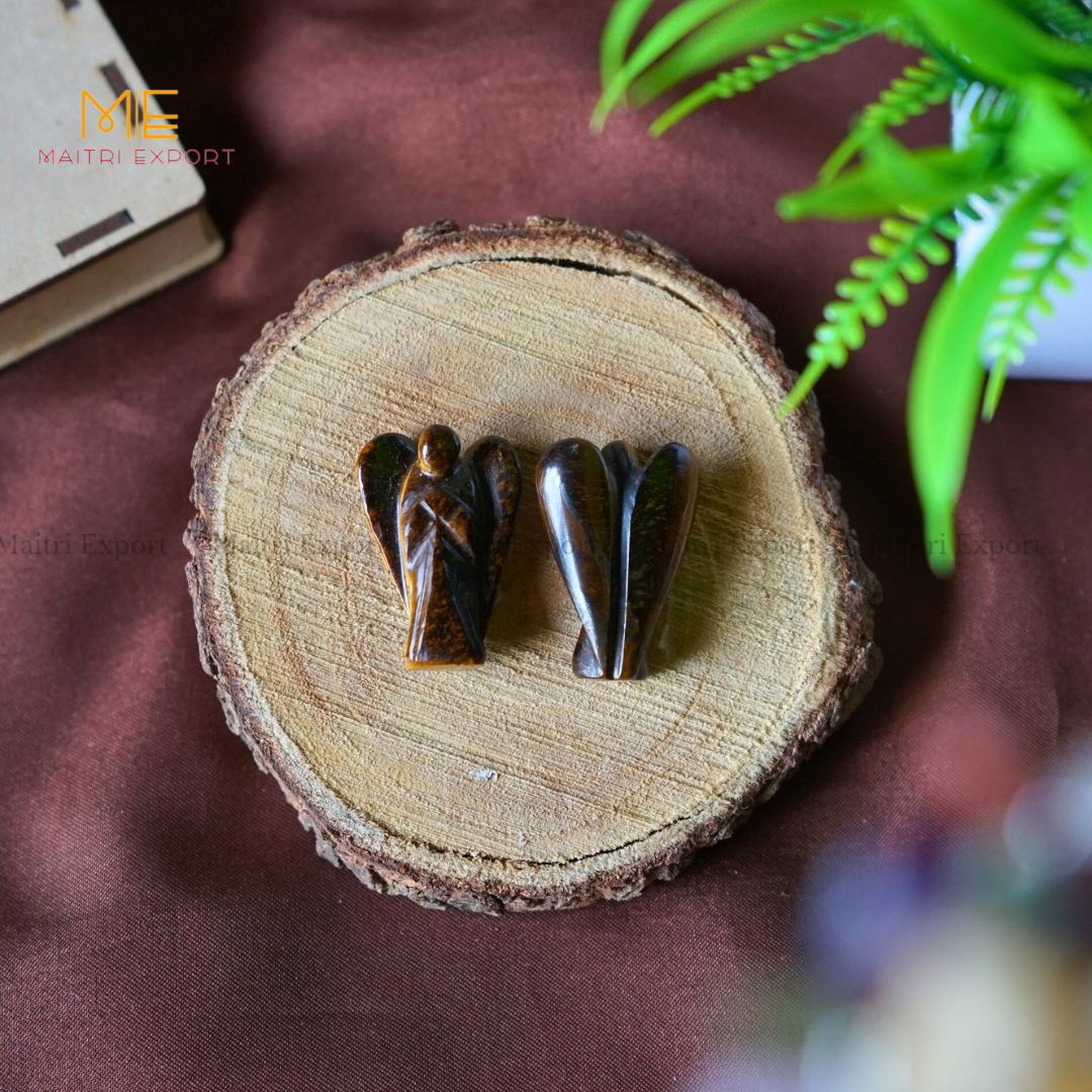 Natural Crystal Stone 1 Inch Angel-Maitri Export | Crystals Store