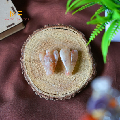 Natural Crystal Stone 1 Inch Angel-Maitri Export | Crystals Store