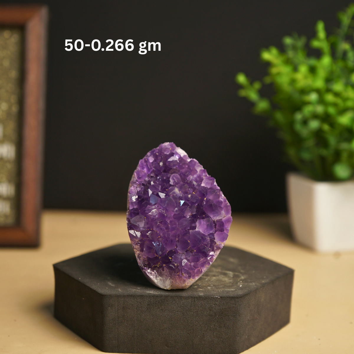 Amethyst mini / small geode-50 -266gm-Maitri Export | Crystals Store