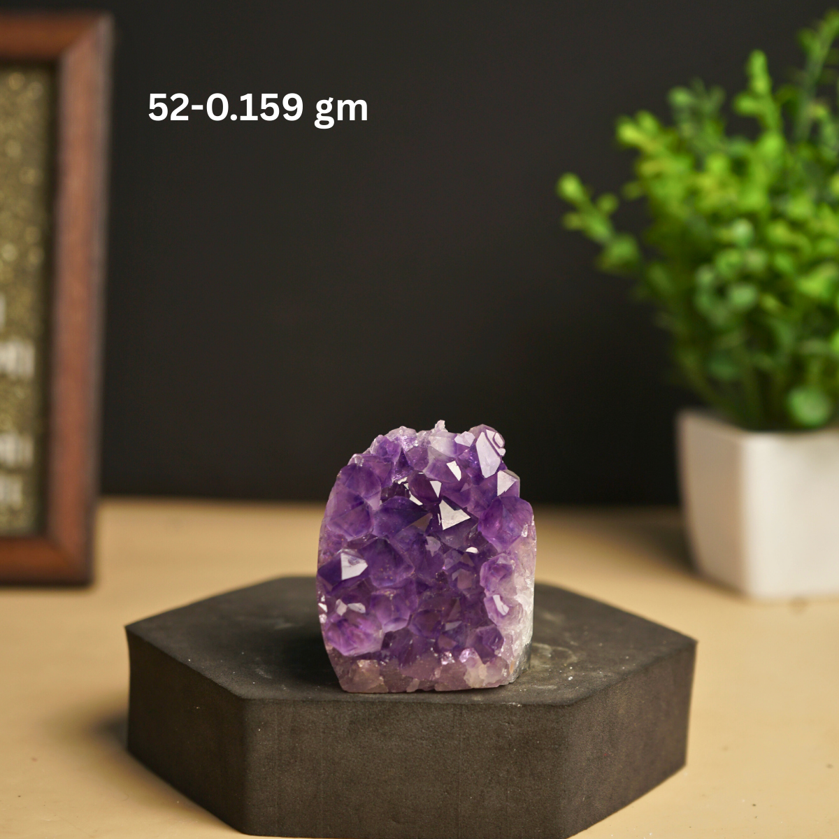 Amethyst mini / small geode-52 -159gm-Maitri Export | Crystals Store