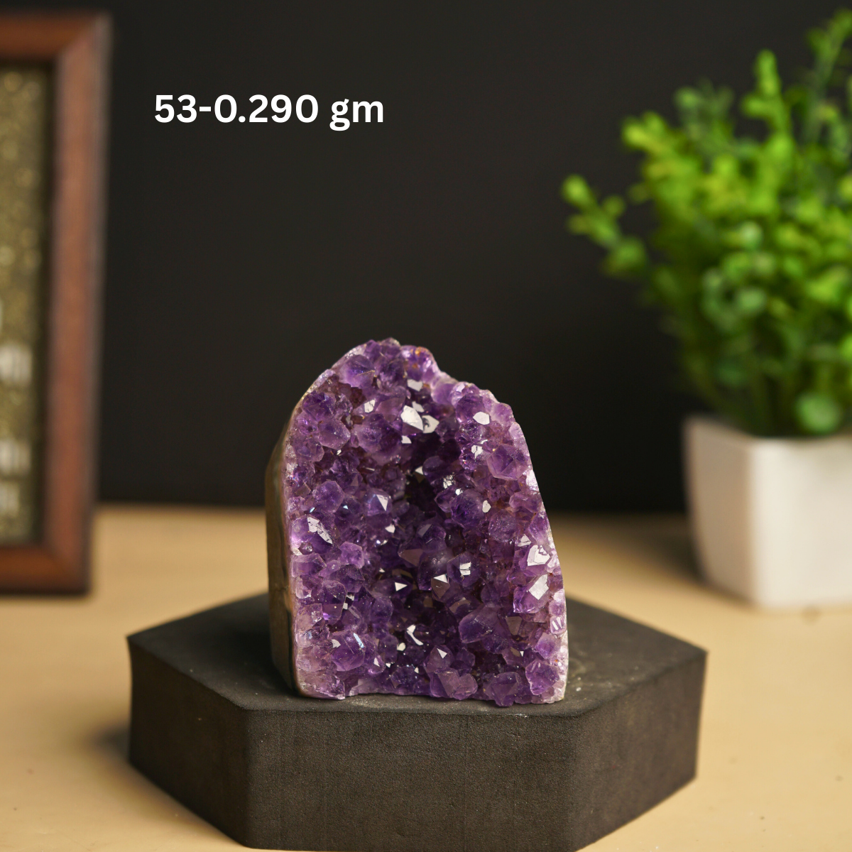 Amethyst mini / small geode-53 -290gm-Maitri Export | Crystals Store