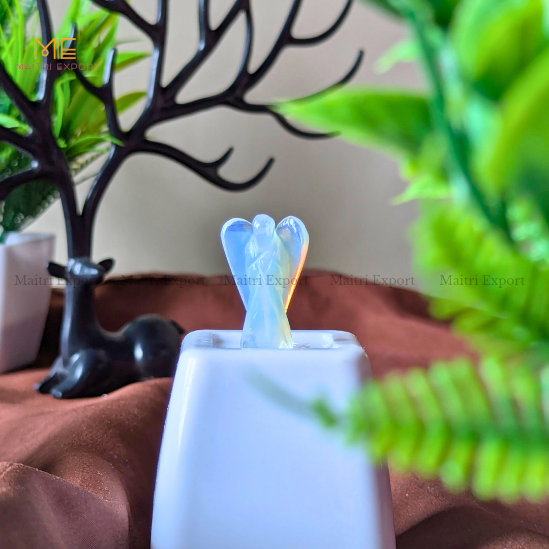 Natural Crystal Stone 1 Inch Angel-Opalite-Maitri Export | Crystals Store