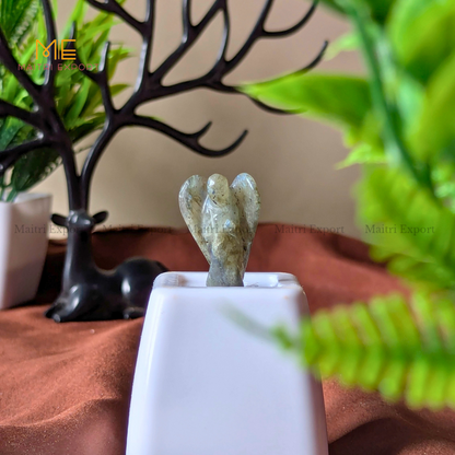 Natural Crystal Stone 1 Inch Angel-Labradorite-Maitri Export | Crystals Store