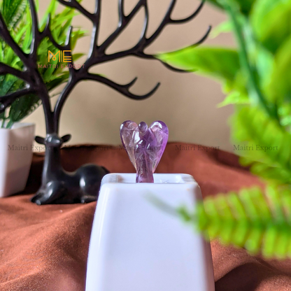 Natural Crystal Stone 1 Inch Angel-Amethyst-Maitri Export | Crystals Store