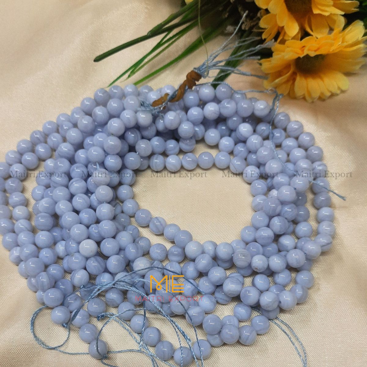 6mm loose round crystal beads strand / line-Maitri Export | Crystals Store