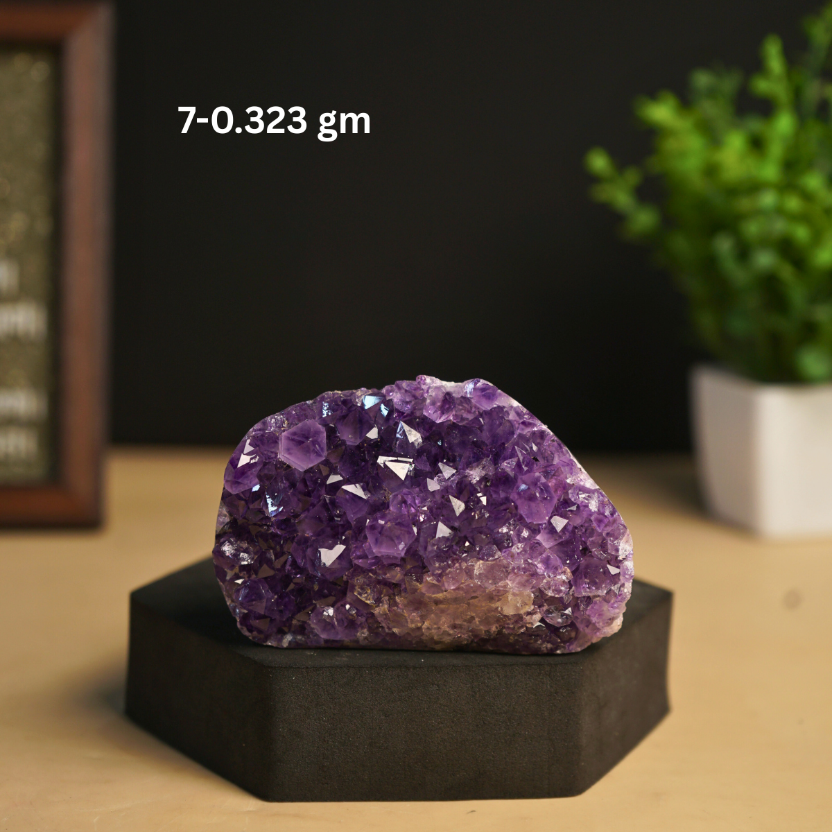 Amethyst mini / small geode-7 - 323gm-Maitri Export | Crystals Store