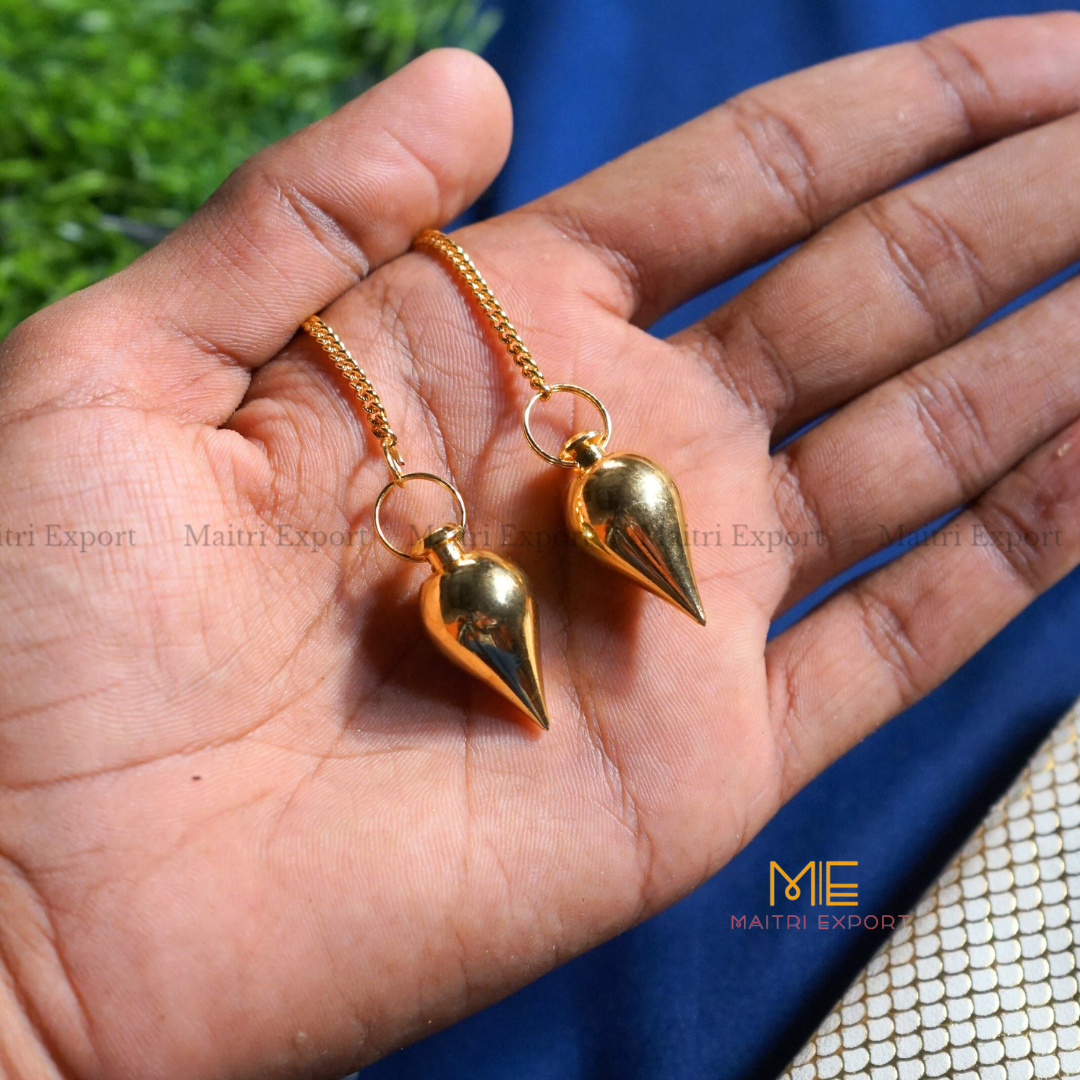 Metal Pendulum-8-Maitri Export | Crystals Store